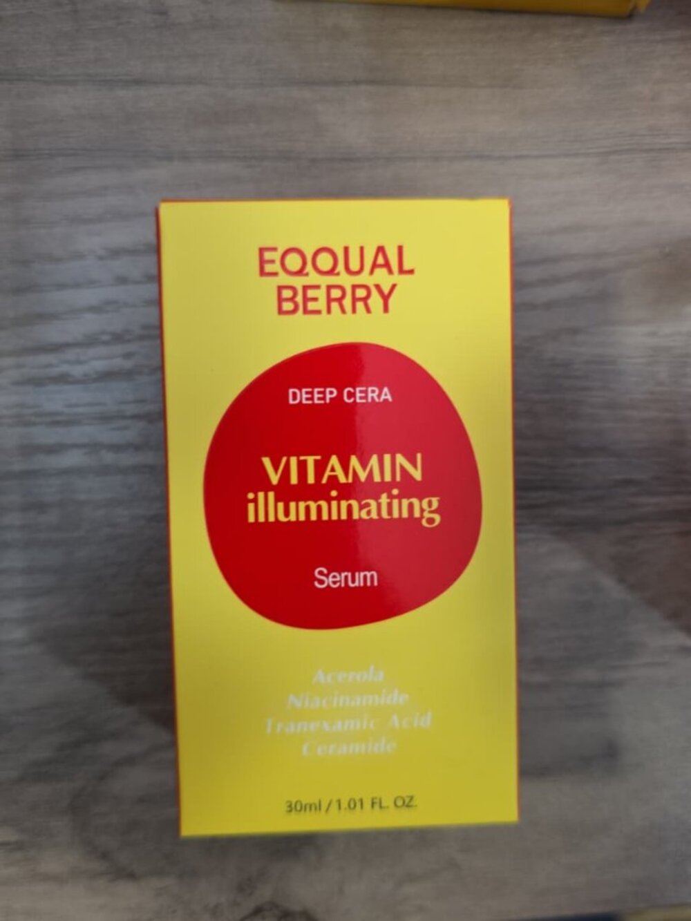 EQUALBERRY Deep Cera Vitamin Illuminating Serum 30ml Niacinamide Ceramide